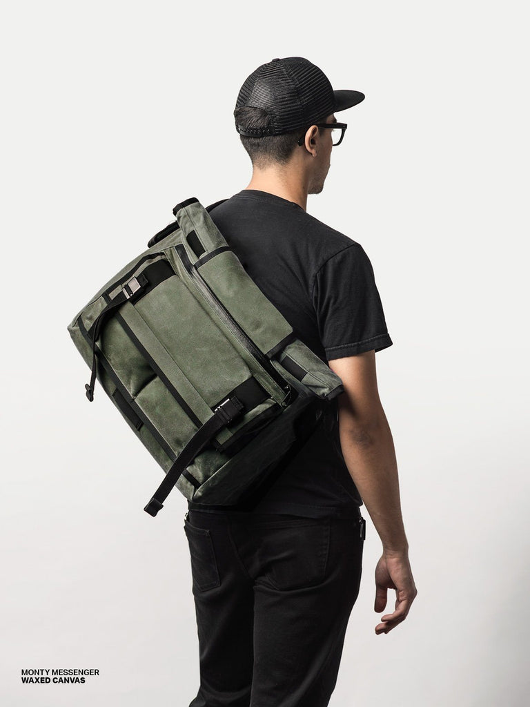 Monty : AP by Mission Workshop - Weatherproof Bags & Technical Apparel - San Francisco & Los Angeles - Built to endure - Guaranteed forever