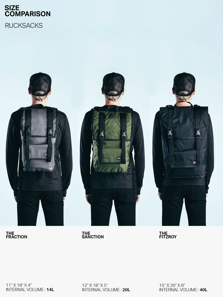 Fraction by Mission Workshop - Weatherproof Bags & Technical Apparel - San Francisco & Los Angeles - Built to endure - Guaranteed forever