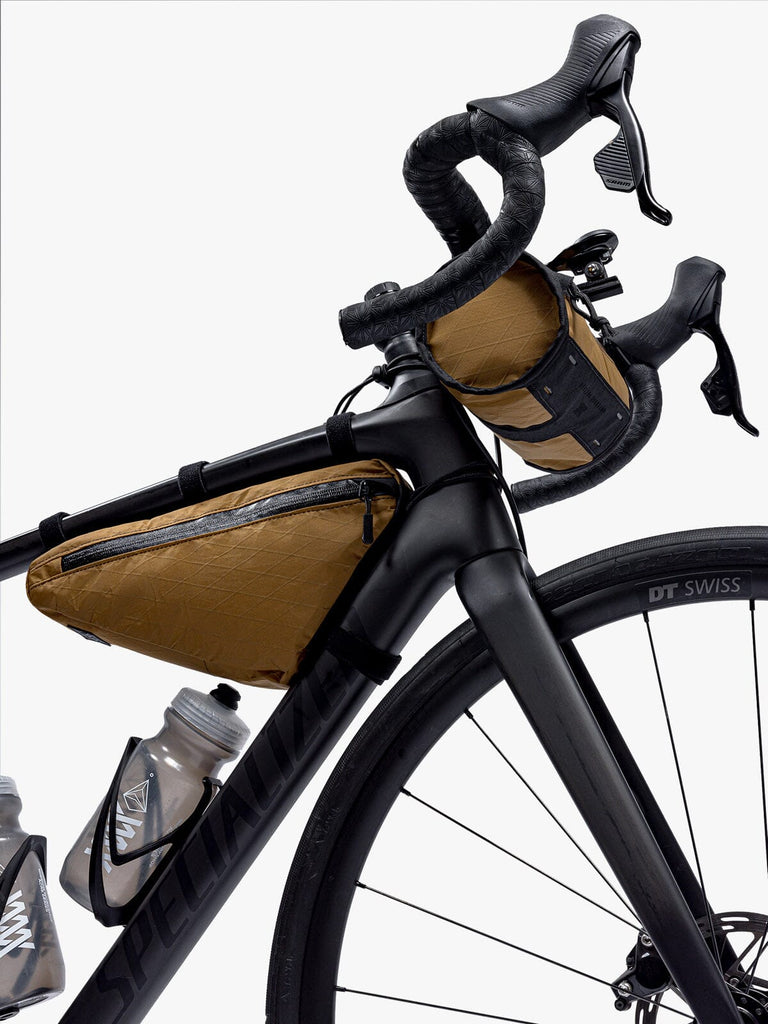 On-Bike Storage System by Mission Workshop - Weatherproof Bags & Technical Apparel - San Francisco & Los Angeles - Built to endure - Guaranteed forever